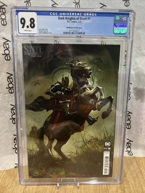 Dark Knights Of Steel #1 CGC 9.8 Joshua Middleton variant