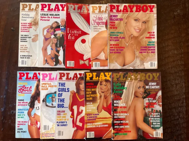 640px x 480px - PLAYBOY MAGAZINE 1994 2010 LOT of 8 - Jenny McCarthy Robin Givens Nude  $50.00 - PicClick