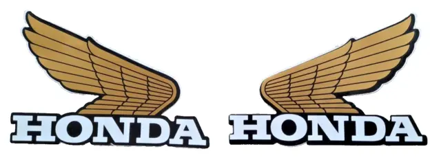 HONDA Gold Wing PAIR Fuel Tank Wing Decal Vinyl Graphics Large Individual Stylin