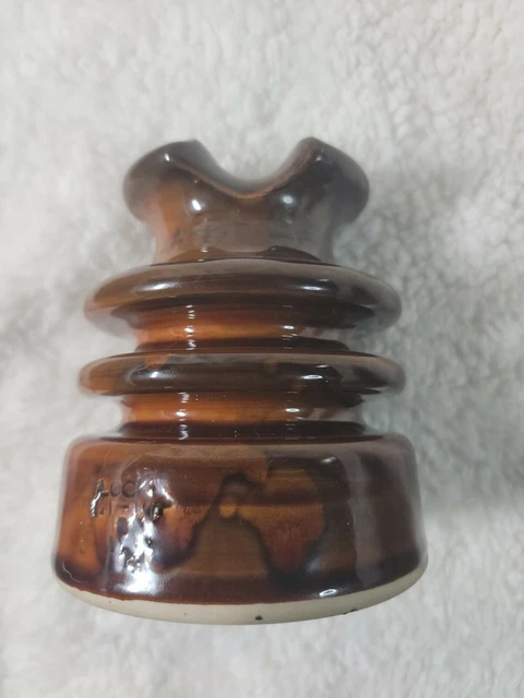 Porcelain Insulator HI-TOP 88 Brown USA