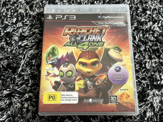 Sony PlayStation 3 PS3 Game - Ratchet & Clank: All 4 One / Free Postage