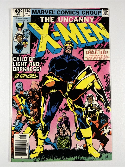 Uncanny X-Men #136 (1980)  Dark Phoenix Saga Marvel Comics(a)