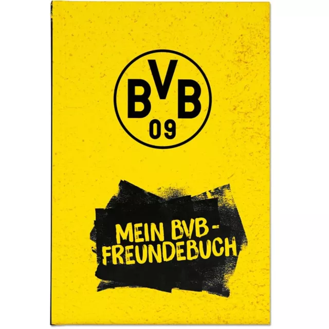 BVB Freundebuch Borussia Dortmund Freundealbum Kids Album Schule BVB Fanartikel