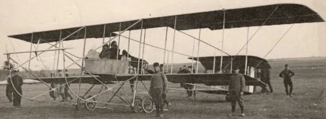 117/522 AK FLUGZEUG TECHNIK KRIEG SOLDAT FELDPOST JAHR 1915 nach SACHSEN