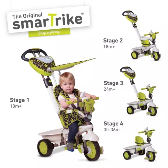 SmarTrike Dream with Touch Steering Green&Black - New