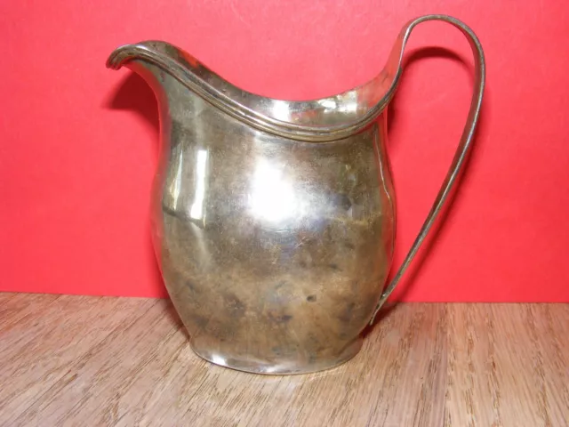 George III 1802 Sterling Silver Milk Jug by Urquhart & Hart of London