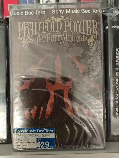 Super Furry Animals Phantom Power FACTORY SEALED cassette album
