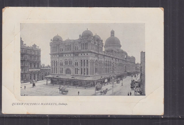 NEW SOUTH WALES, SYDNEY, QUEEN VICTORIA MARKETS, c1910 ppc., unused.
