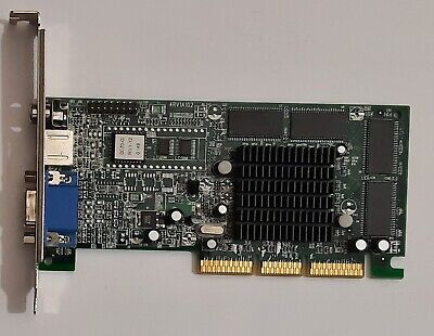 ATI Radeon VE AGP Grafikkarte (TV out, RV100, 4RV1A102, 64MB, 2001)