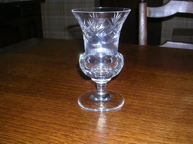 Petit vase cristal de boheme