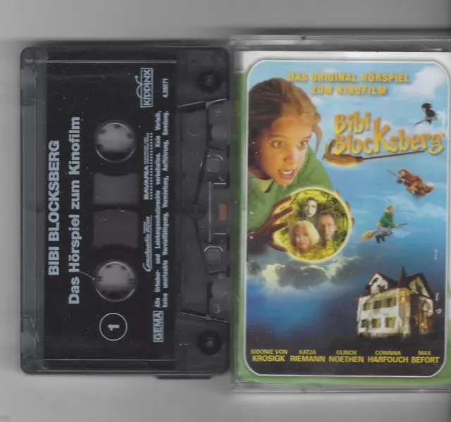 MC Hörspiel Kassette - Bibi Blocksberg Mc zum Kino Film 2002