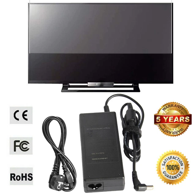 Power4Laptops Netzteil Für Sony Bravia KDL-48R553C TV – 19,5V, 4,1A, Stecker 6,5x4,4 Mm, Ersatz-Adapter