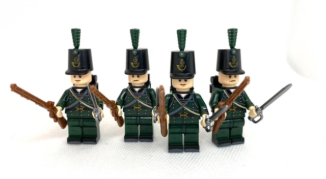 ARMY MINIFIGURE 95TH Rifles Infantry Military Soldiers Custom Made £29. ...