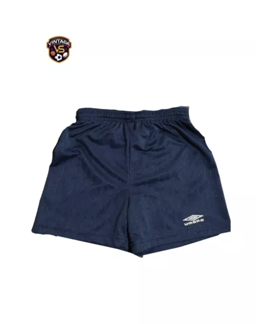 Pantaloncini Vintage Umbro (Ragazzi) Blu Calcio