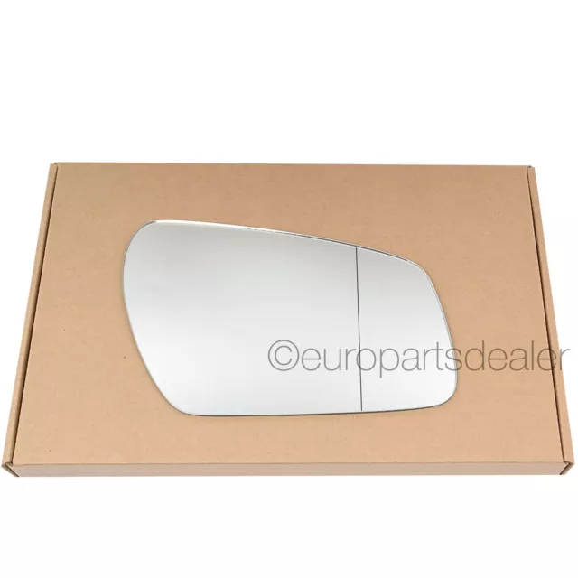 Driver Side WIDE ANGLE WING DOOR MIRROR GLASS For Ford Mondeo 2003-2007 Stick On