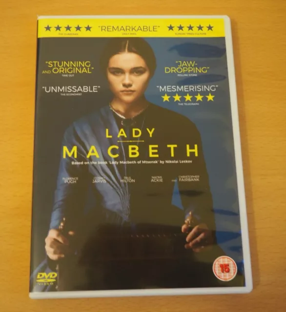 Lady Macbeth DVD Florence Pugh adaptation based on Lady Macbeth of Mtsensk