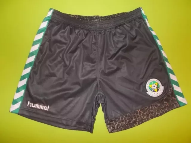 Shorts ZANZIBAR (XL) HUMMEL 2008/2009 PERFECT !!! Trikot home BLACK Africa