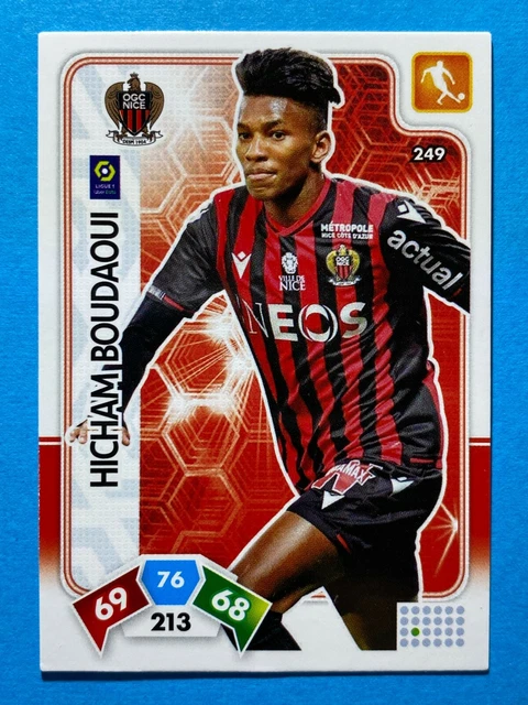 Carte Adrenalyn Signée OGC Nice – Joueur Digard, Ligue 1, Collection Football (jeu/jouet)