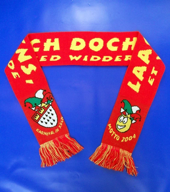 KÖLNER KARNEVAL 2025 FESTKOMITEE Köln Schal 2004 Kostüm Mottoschal