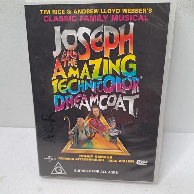 Joseph And The Amazing Technicolor Dreamcoat (DVD, 1999) Region 4 vgc (29)