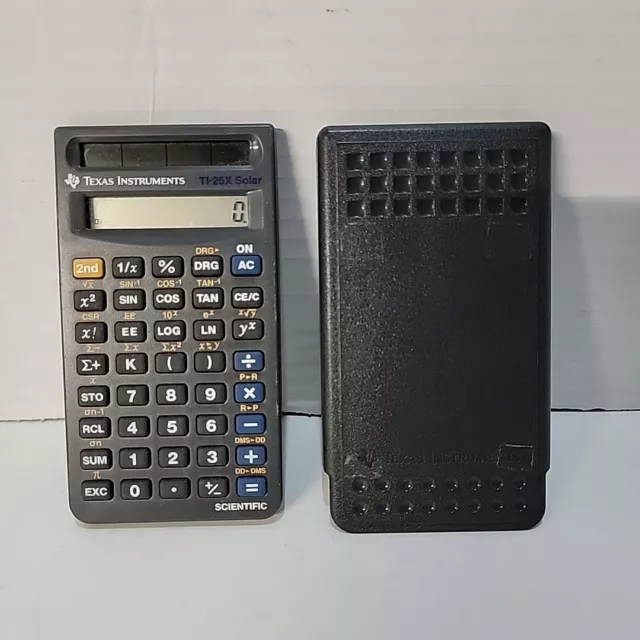 Texas Instruments TI-25X Solar Scientific Pocket Calculator