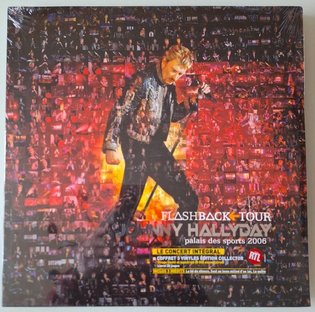 COFFRET 3LP JOHNNY Hallyday Flashback Tour Edition Numérotée A 8000 Ex ...