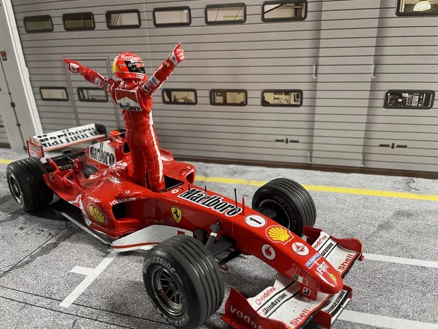 Ferrari F2005 Aufkleber Michael Schumacher - 1/18 Modellauto Decals TBD116