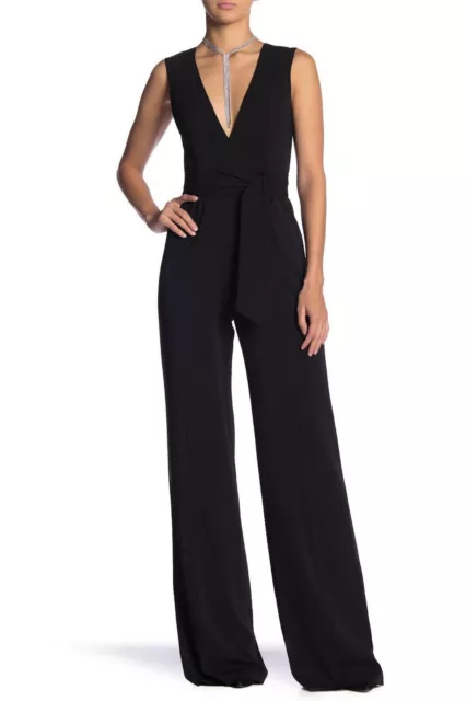 Jay Godfrey Kastor Black Jumpsuit Size 4