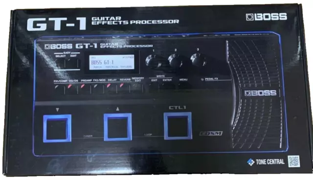BOSS GT-1 Guitar Multi-Effects Pedal in Box Used From Japan Express delivery