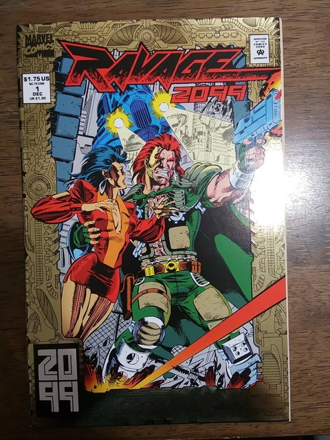 Ravage 2099 #1 Dec. Gold Foil NM (rare)