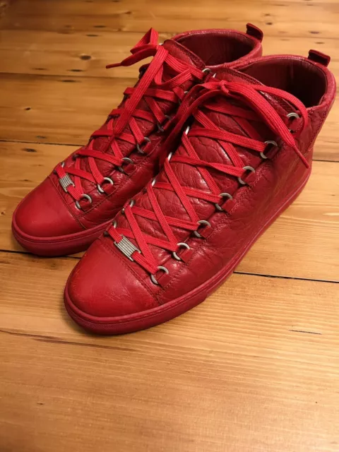 Red balenciaga on sale arena high
