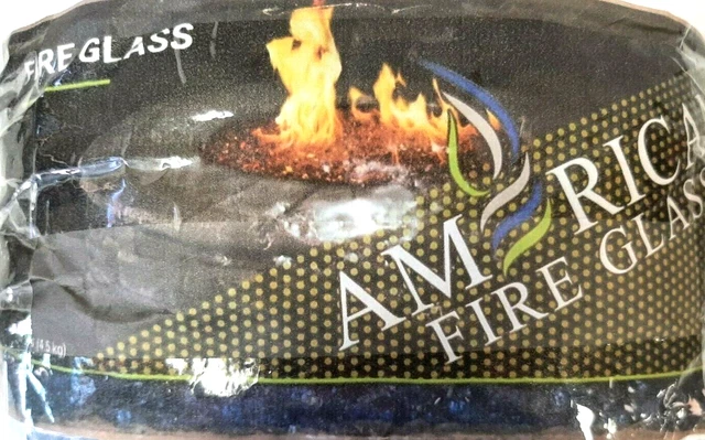 Vidrio de fuego azul cobalto brillante brillo vidrio fuego americano 10 libras 1/4" clásico