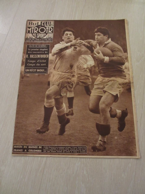 Revue But Et Club / Le Miroir Des Sports N°290 Du 23 Avril 1951 Cyclisme Vintage