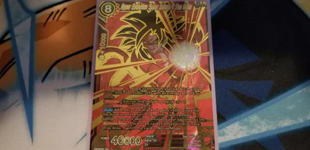 Hyper Evolution Super Saiyan 4 Son Goku (SCR) - 5th Anniversary Set - Dragon  Ball Super CCG