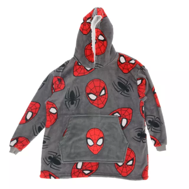 Boys Kids Childrens SPIDERMAN Spider-Man Coral Fleece Hoodie Hoody Age 6-10 NEW