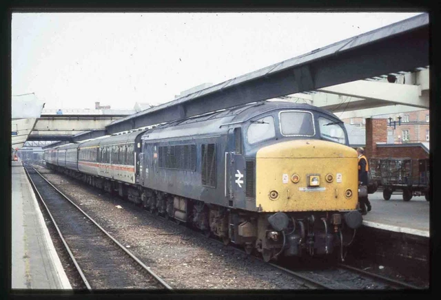 35MM SLIDE BR British Railways Diesel Loco Class 45 45113 derby ...