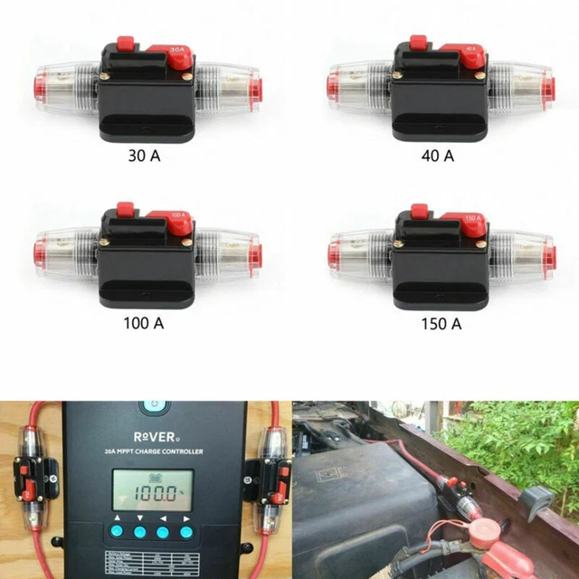 Sostituisci interruttore fusibile circuito in linea 30A150A per Auto Audio Marine