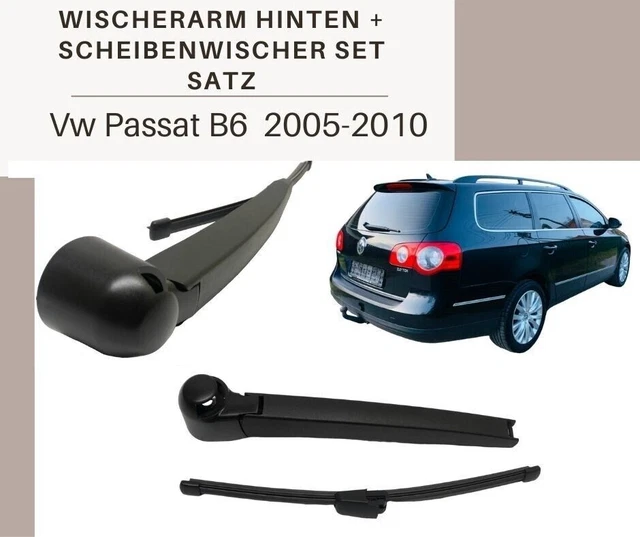 ⭐ Brazo Limpiaparabrisas + Juego Limpiaparabrisas Trasero Vw Passat B6...