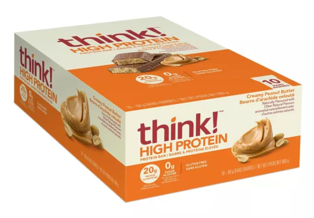 think, Keto Protein Bars, Healthy Low Carb, Low Sugar, Gluten Free Snack with...