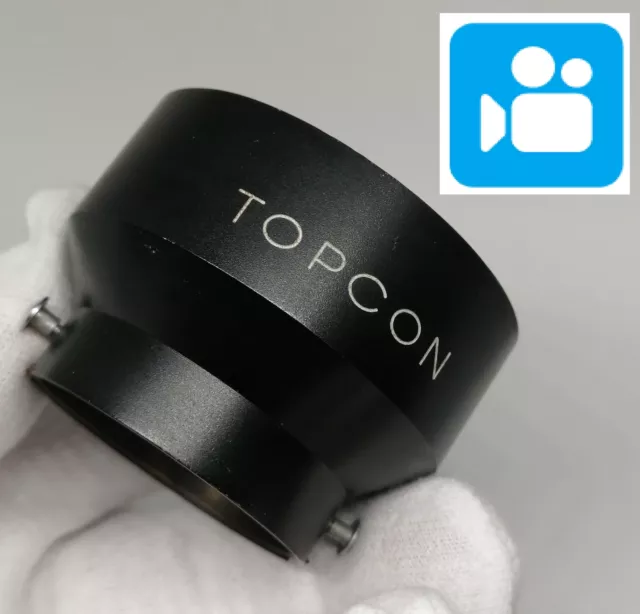 🎦VIDEO👀[Near MINT]  Topcon Metal Hood For PR・PRii  From JAPAN