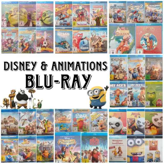 Disney und Animations Blu-ray's zum aussuchen (Dreamworks, Illumination etc.)