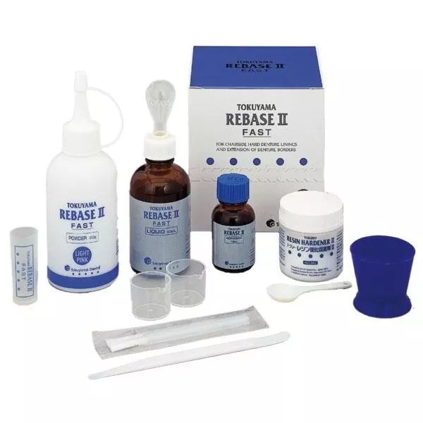 TOKUYAMA REBASE II Fast Dental Chairside Hard Denture Reline Material