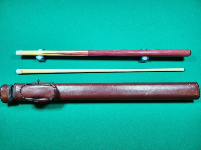 Meucci Sneaky Pete Pool Cue w/12.5mm Pro Shaft, Purple Heart - EXTRAS INCLUDED Meucci Sneaky Pete Pool Cue w/12.5mm Pro Shaft, Purple Heart - EXTRAS INCLUDED