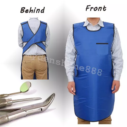 Dental X-Ray 0.35mm Pb  Protection Apron& 35.4’’x 23.6’’Lead Vest Cover Shield