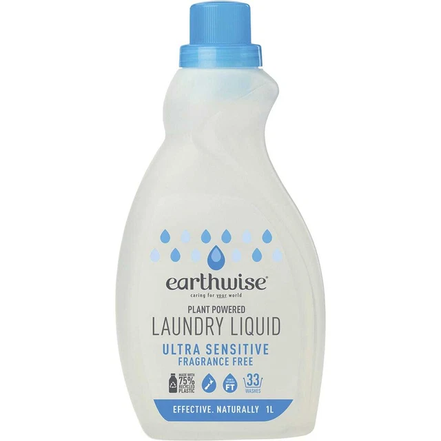 Earthwise Laundry Liquid Fragrance Free- 1L