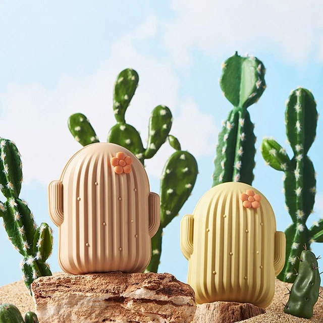 Rack Home With Lid Cactus Shape Soap  Holders Drain Box Soap Dishes Soap Box