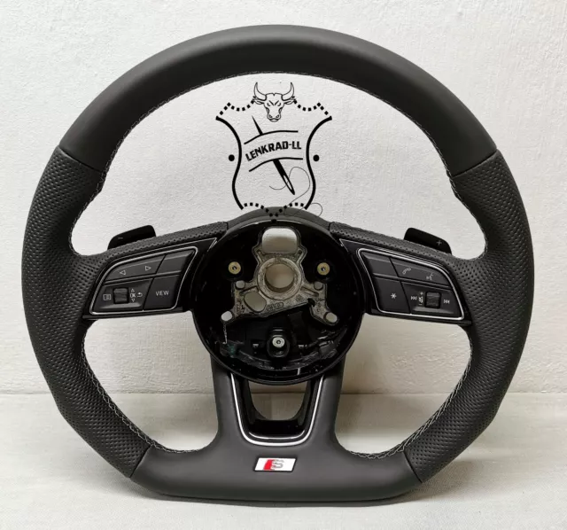 Audi Lenkrad Abgeflacht A3 A4 A5 Neu Original Steering Wheel Schaltwippen...