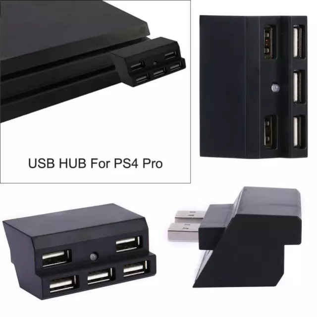 PS4 / PS4 Slim / PS4 Pro Hub USB, Likorlove 4 Ports USB Hub 3.0 à Grande  les Prix d'Occasion ou Neuf