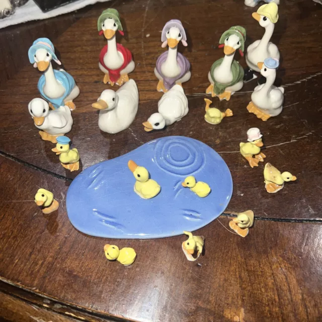 Hagen-Renaker Miniature Ceramic Ducks Lot