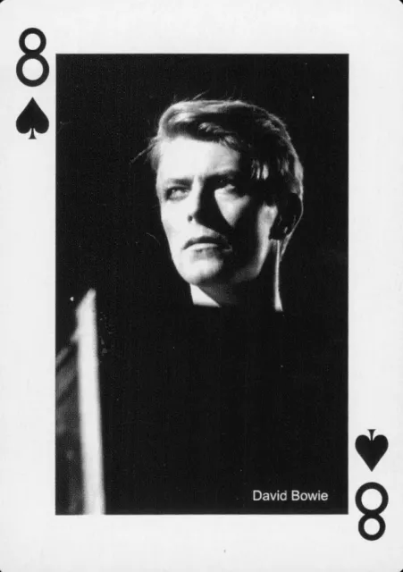 David Bowie, Rock and Pop Legends 2005, Playing Card